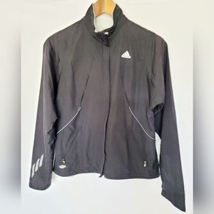 Adidas Climaproof Women's Windbreaker Jacket, Black, Medium